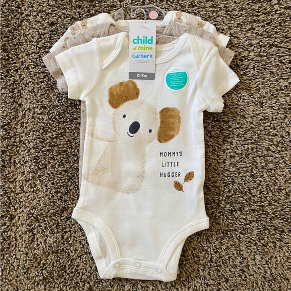 NWT Carter’s Koala 3-piece Onesies - Picture 1 of 6